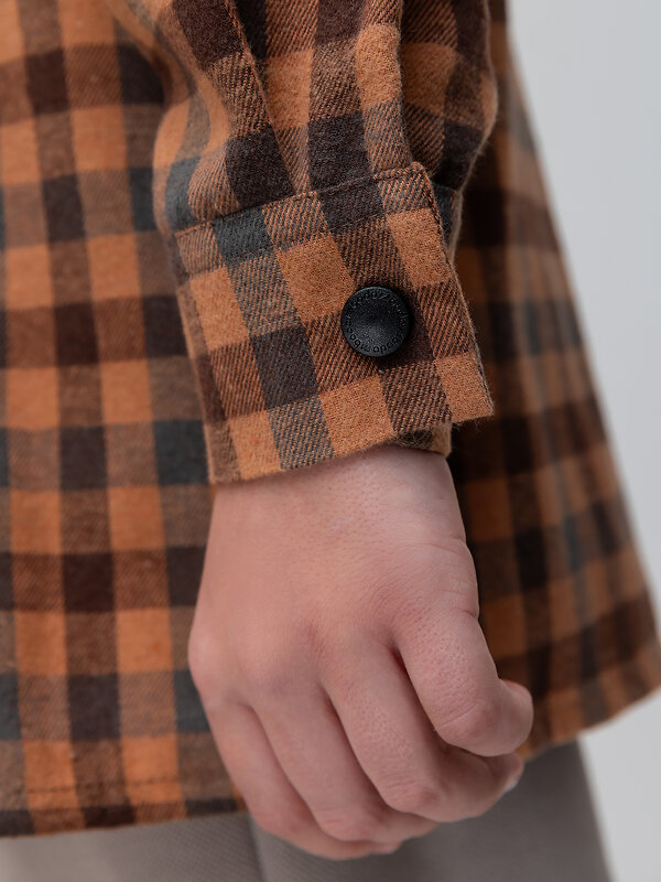 Bodo Рубашка 587819 38-30МU коричневый (карамель)