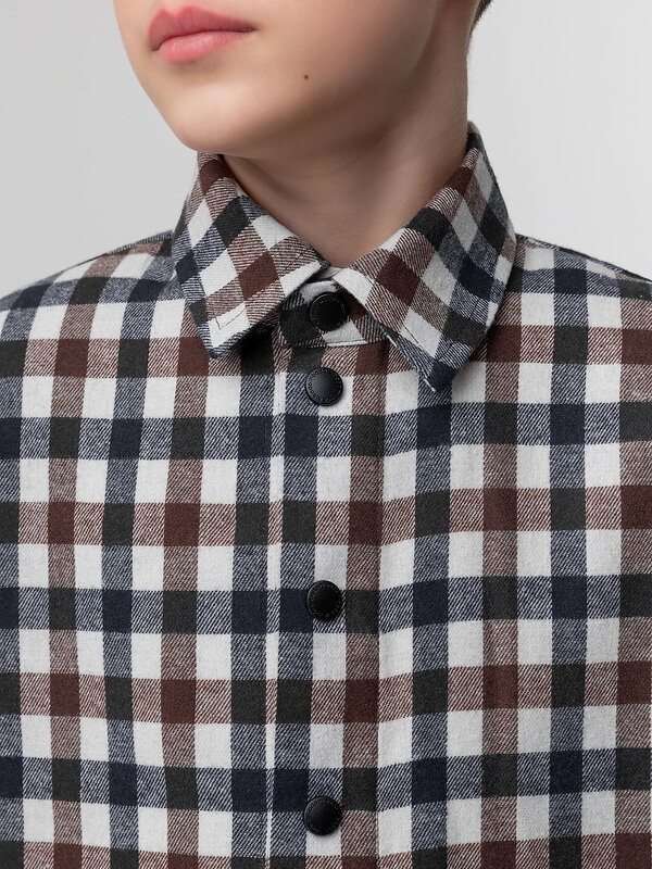 Bodo Рубашка 587820 38-30МU коричневый (молочный)