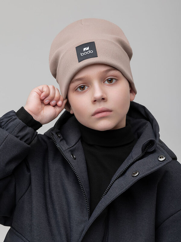 Bodo Шапка 587842 10-271MU серо-бежевый