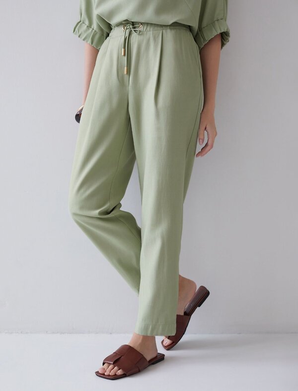 VILATTE Брюки 587872 D24.311 зеленый чай