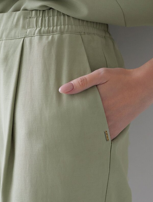 VILATTE Брюки 587872 D24.311 зеленый чай