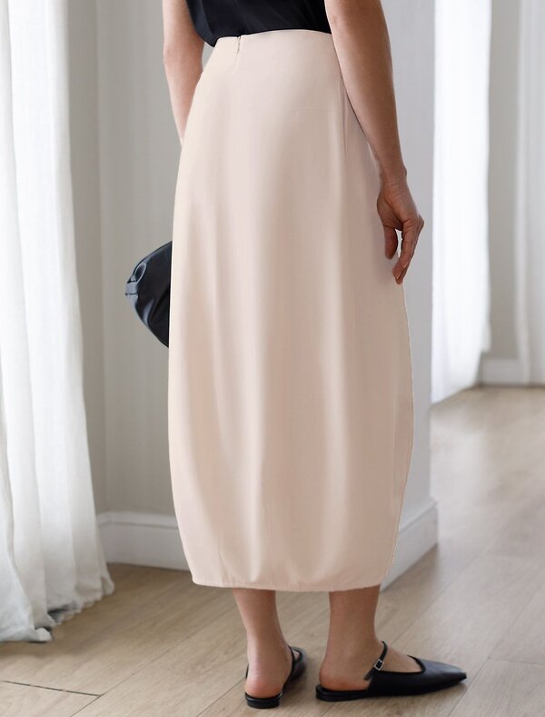 VILATTE Юбка 587876 D26.203 кокосово-молочный