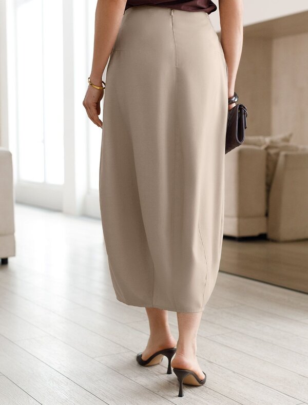 VILATTE Юбка 587877 D26.203 светло-бежевый