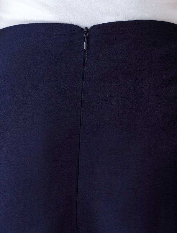 VILATTE Юбка 587878 D26.203 темно-синий