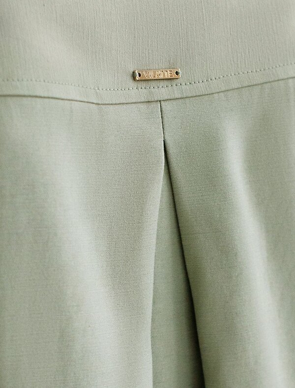 VILATTE Блузка 587879 D29.354 зеленый чай