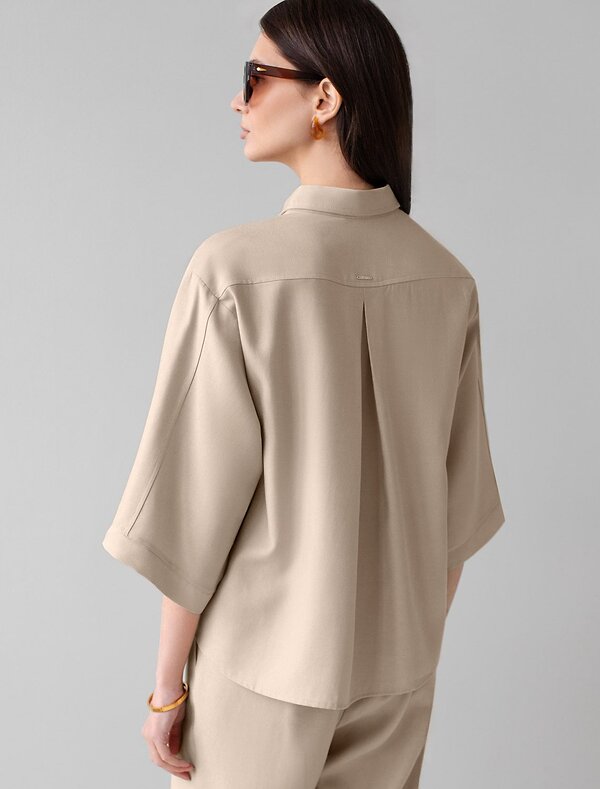 VILATTE Блузка 587881 D29.354 светло-бежевый