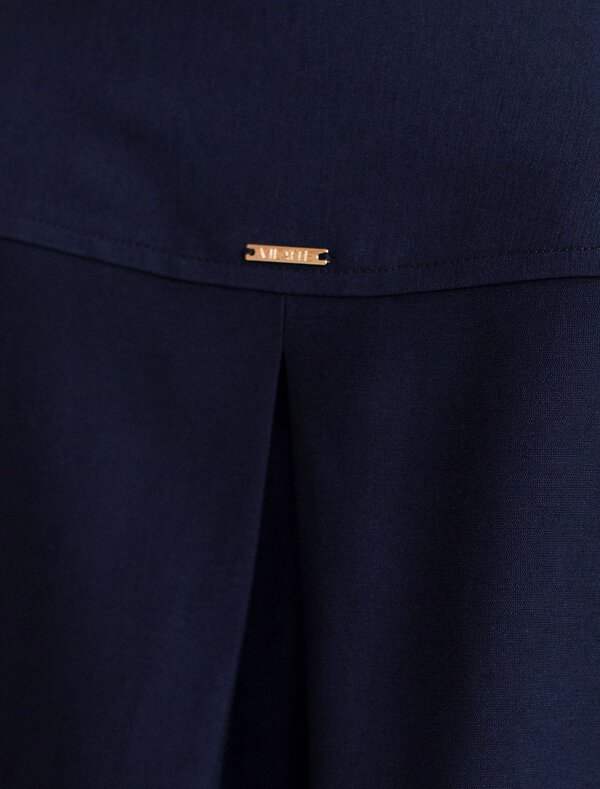 VILATTE Блузка 587882 D29.354 темно-синий