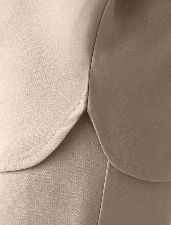 VILATTE Блузка 587885 D29.359 светло-бежевый