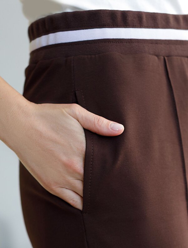 VILATTE Брюки 587892 D44.168 коричневый