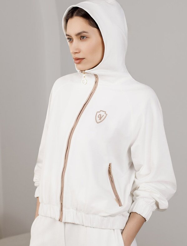 VILATTE Джемпер 587898 D49.165 белый