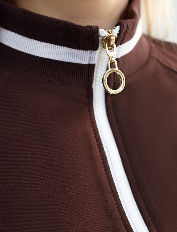 VILATTE Джемпер 587901 D49.171 коричневый