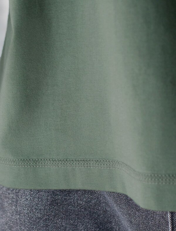 VILATTE Футболка 587906 U49.068 оливковый_outdoors