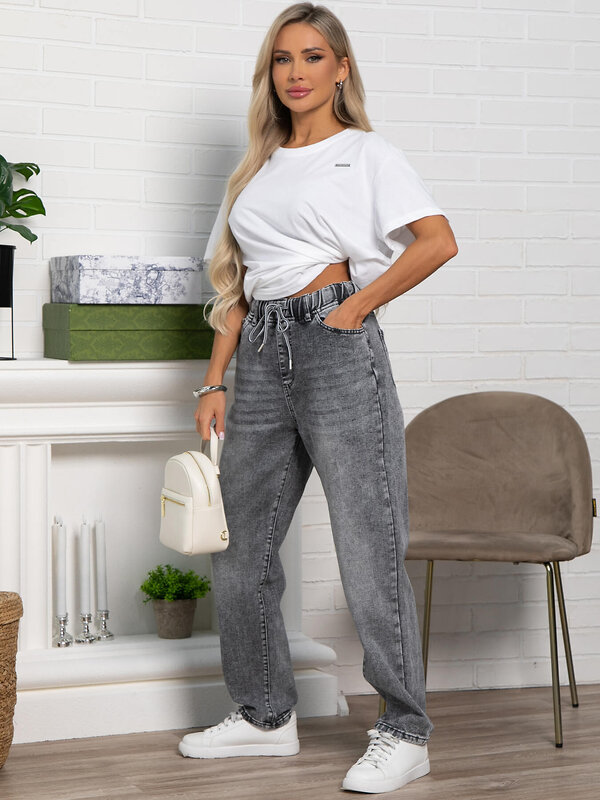 LT Collection Джинсы 587913 Б15415-4М серый