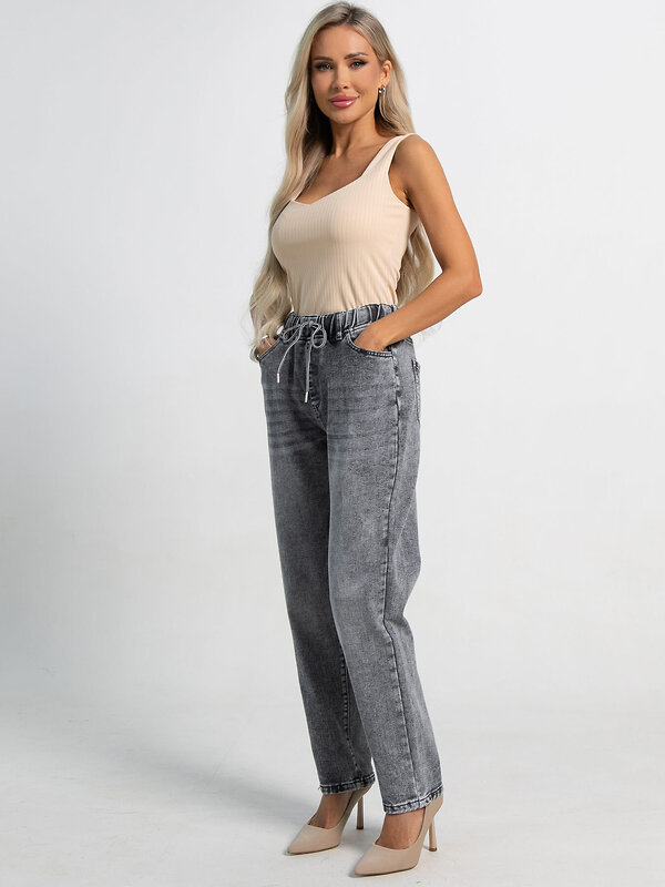 LT Collection Джинсы 587913 Б15415-4М серый