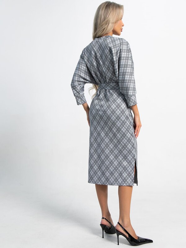 LT Collection Платье 587915 П15438-4М серый