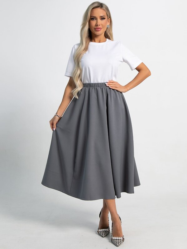 LT Collection Юбка 587918 Ю15476-10М серый