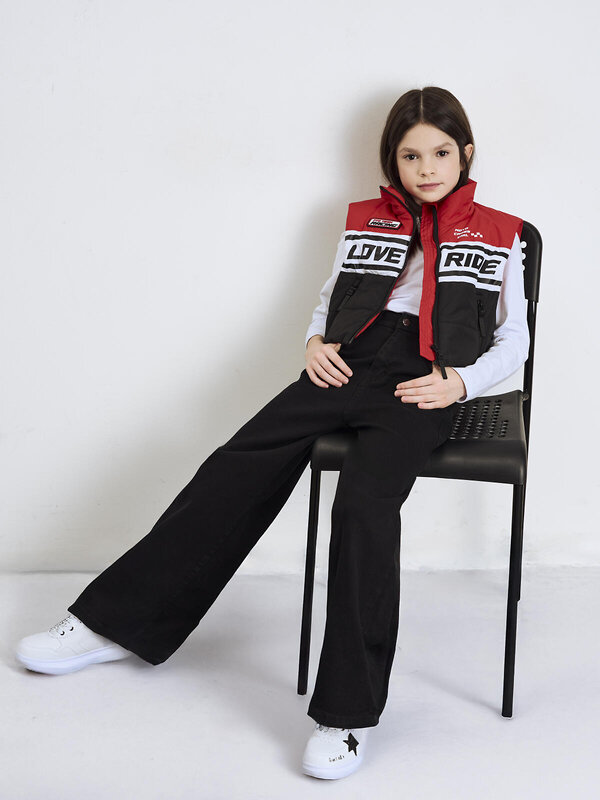 PLAYTODAY Жилет 587921 12621339 белый,черный,красный