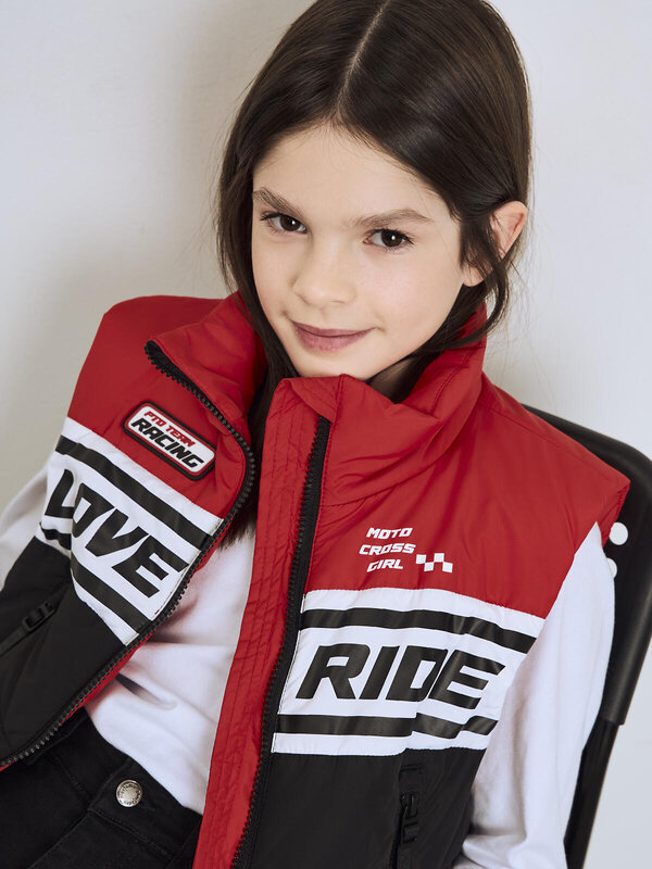 PLAYTODAY Жилет 587921 12621339 белый,черный,красный