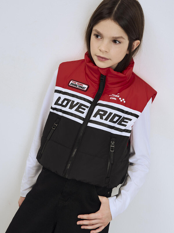 PLAYTODAY Жилет 587921 12621339 белый,черный,красный