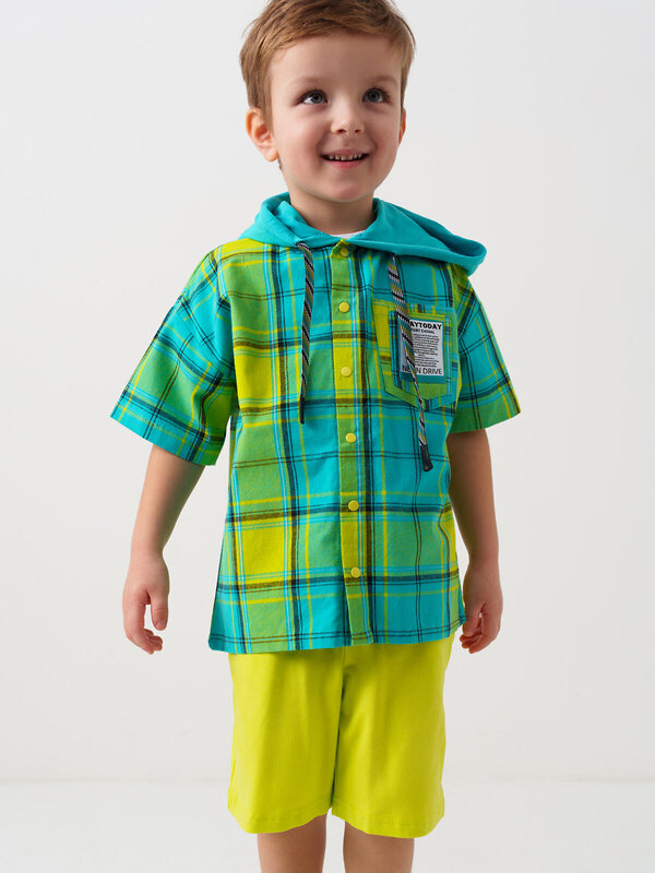 PLAYTODAY Рубашка 587925 12612223 разноцветный