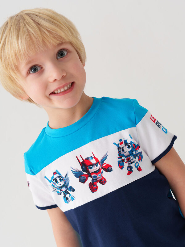 PLAYTODAY Фуфайка 587928 12612033 тёмно-синий,ярко-синий