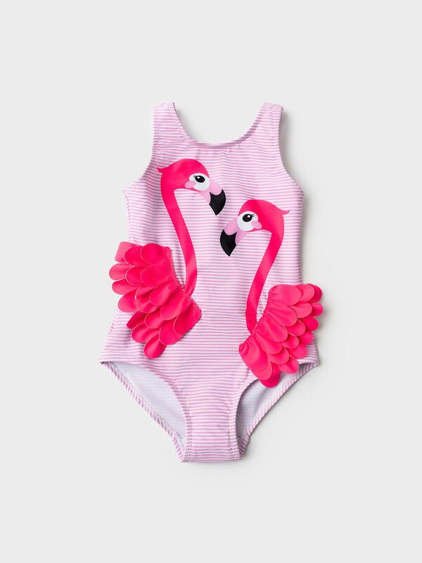 PLAYTODAY Купальник 587930 12622423 белый,розовый