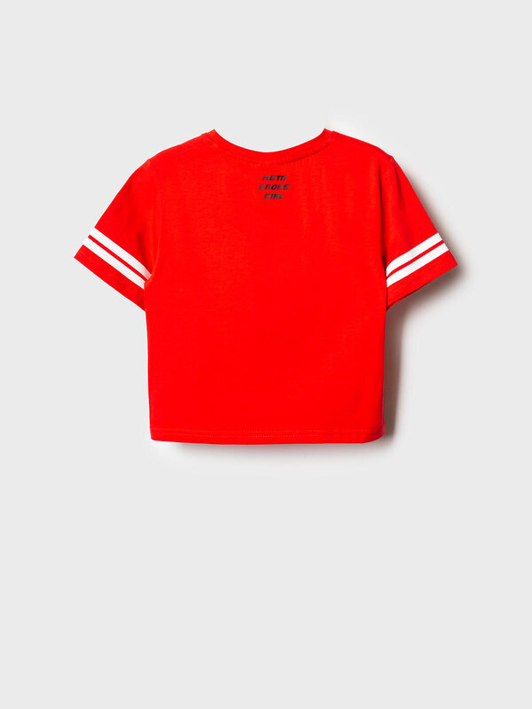 PLAYTODAY Фуфайка 587947 12621346 белый,красный