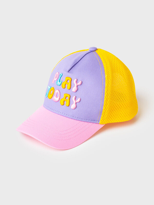 PLAYTODAY Кепка 587968 12622104 сиреневый,розовый,жёлтый