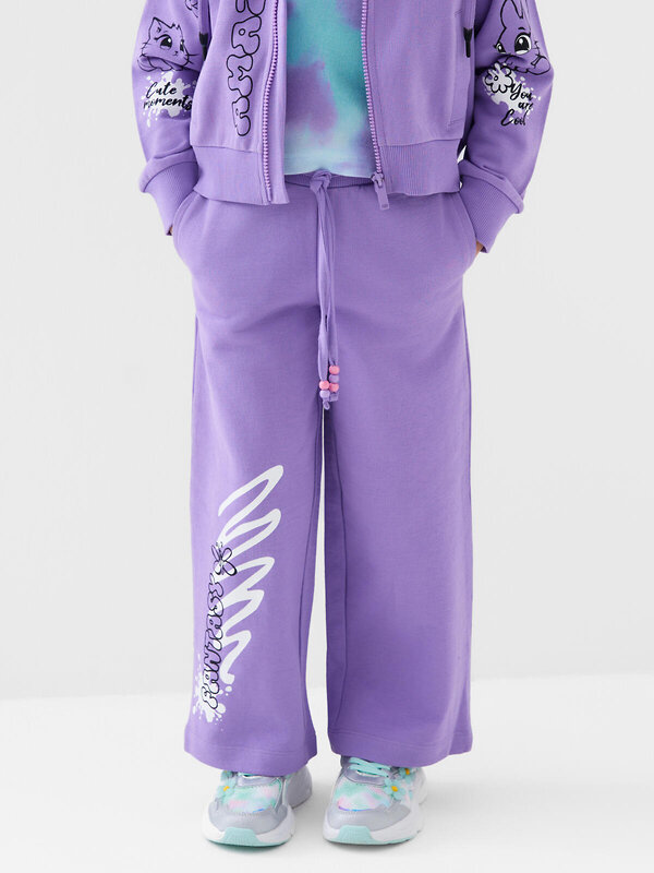 PLAYTODAY Брюки 587973 12622075 сиреневый