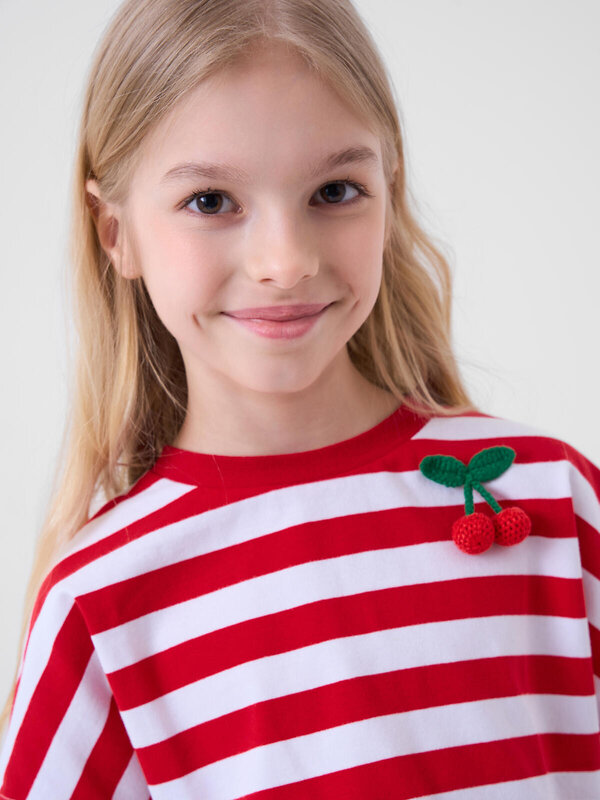 PLAYTODAY Джемпер 588034 12621555 белый,красный