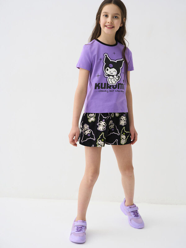 PLAYTODAY Фуфайка 588044 12641032 черный,сиреневый