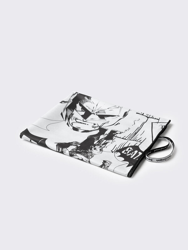 PLAYTODAY Полотенце 588054 12611401 черный,светло-серый