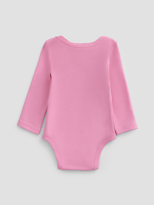 MARK FORMELLE Боди детское 588060 13016-2 сердечки на молоке +розовый