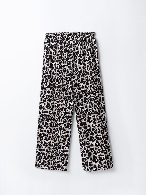 MARK FORMELLE Брюки 588062 532410 леопард на молочном