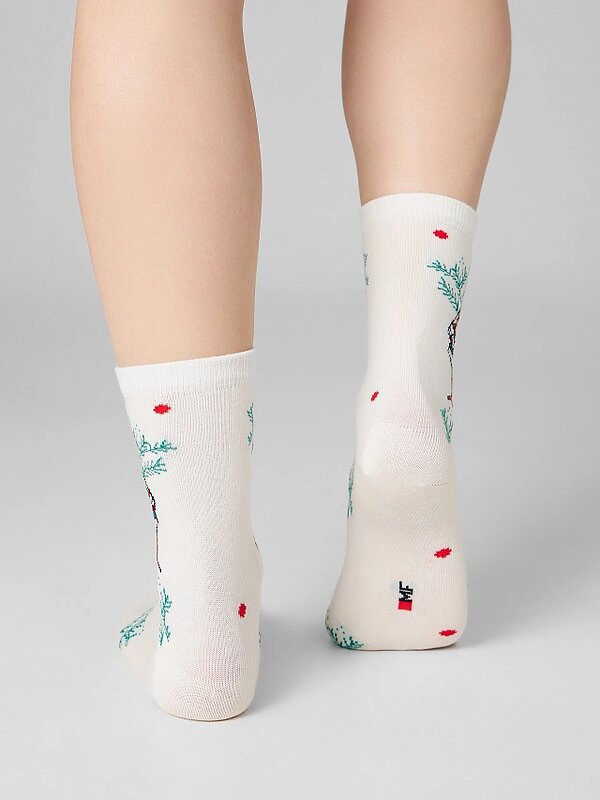 MARK FORMELLE Женские носки 588107 273K-3431 молочный