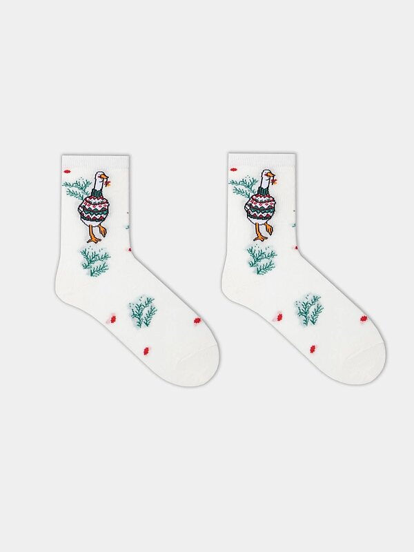 MARK FORMELLE Женские носки 588107 273K-3431 молочный