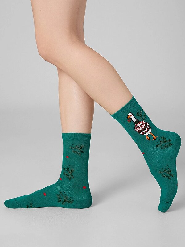 MARK FORMELLE Женские носки 588108 273K-3431 я.малахит