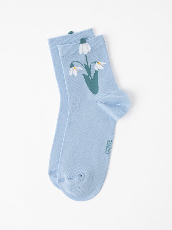 Conte elegant Носки 588112 CLASSIC 17С-183СП светло-голубой