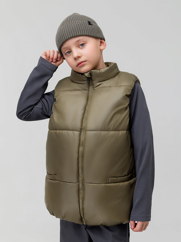 Bodo Жилет 588122 14-56МU темный хаки