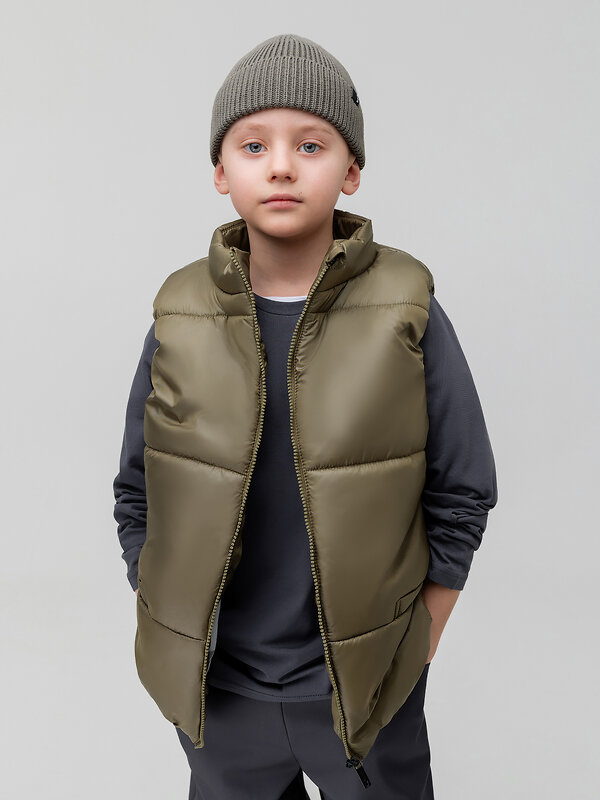 Bodo Жилет 588122 14-56МU темный хаки