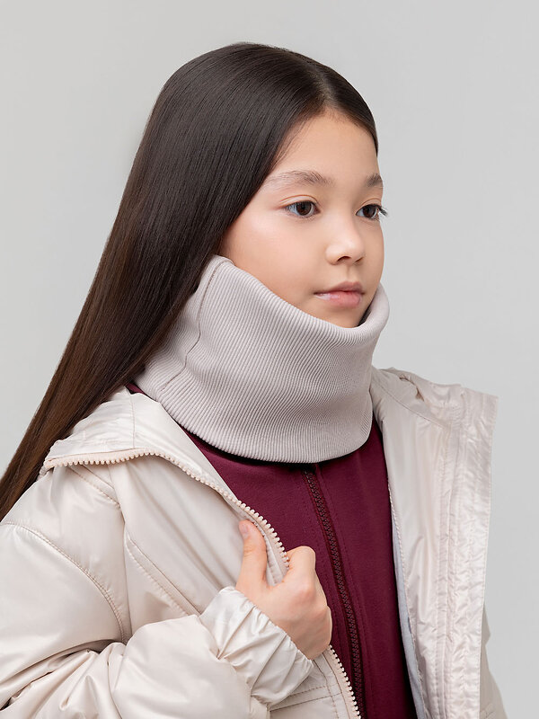 Bodo Шарф 588130 12-134M серо-бежевый