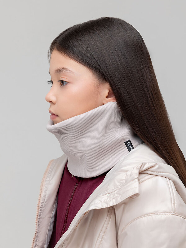 Bodo Шарф 588130 12-134M серо-бежевый