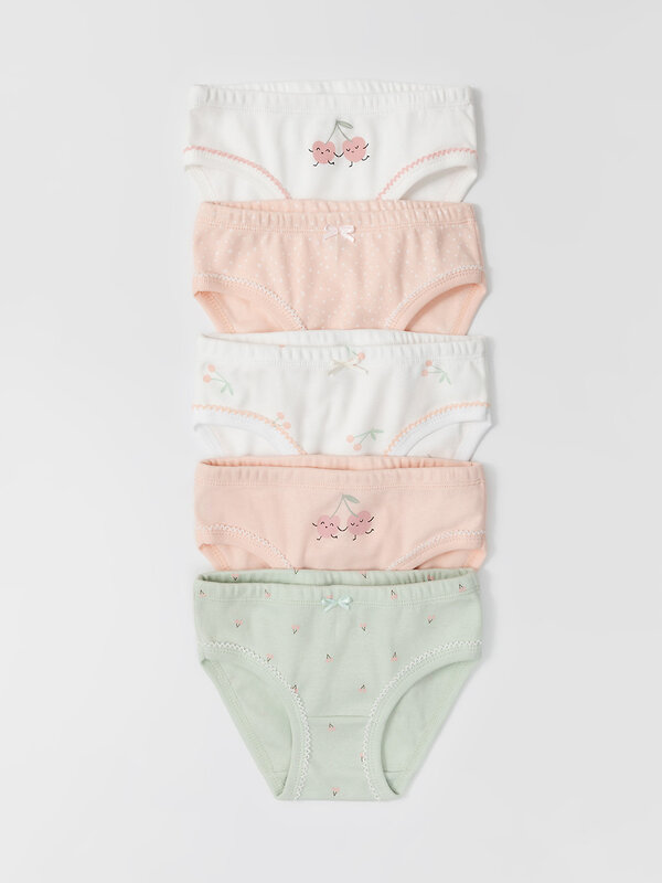 CROCKID Трусы 588136 МП 1978-5уп светло-розовый