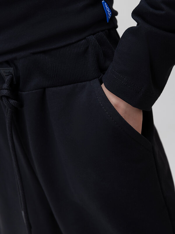 Bodo Брюки 588153 6-626MU черный (белый)