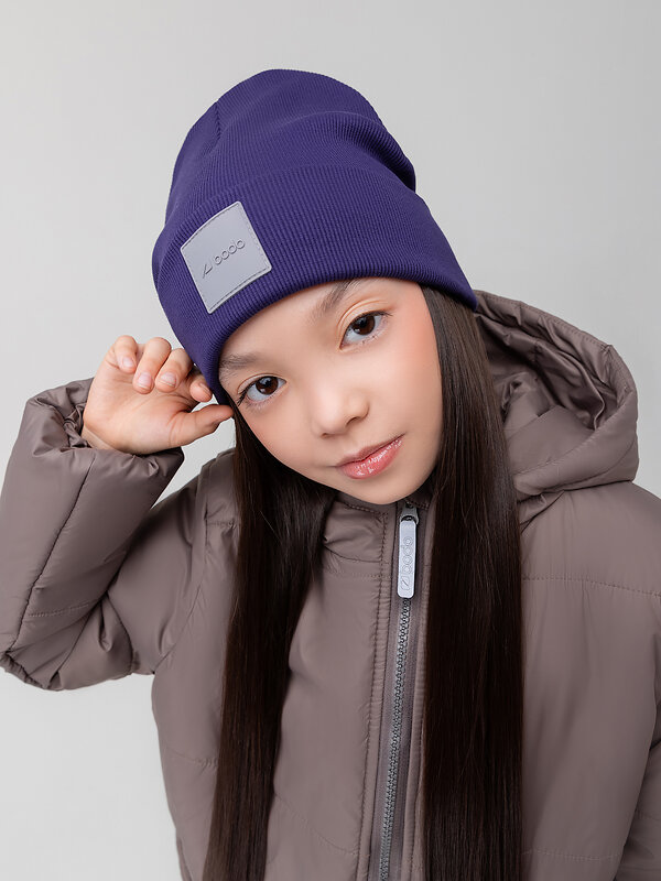 Bodo Шапка 588158 10-427MU баклажановый