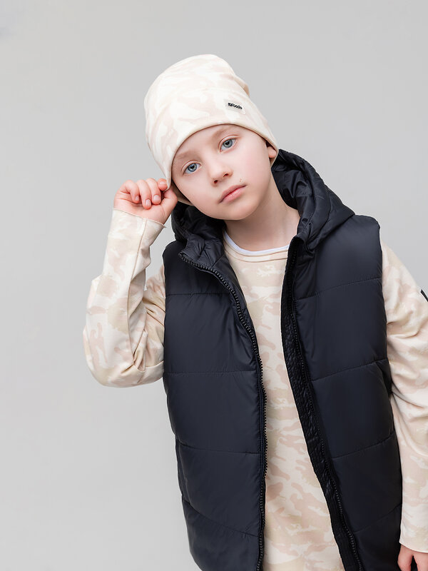 Bodo Шапка 588162 10-414MU бежевый камуфляж