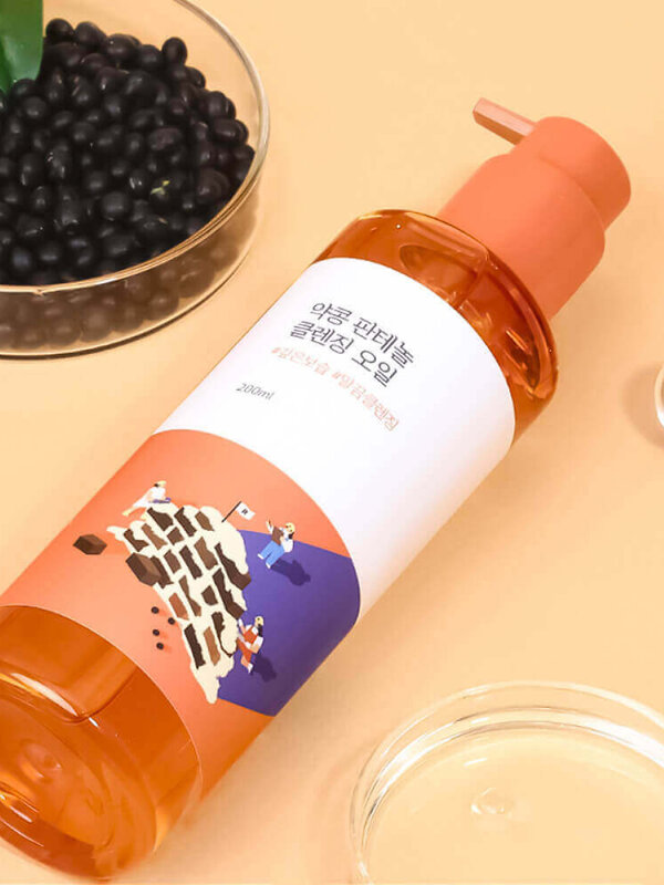 ROUND LAB Гидрофильное очищающее масло для лица с соей и пантенолом / Soybean Panthenol, 200 мл 588170 28427 