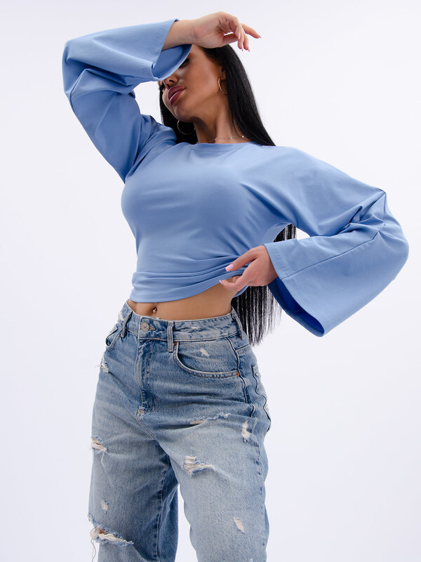 Malina Лонгслив 588178 1005г голубой