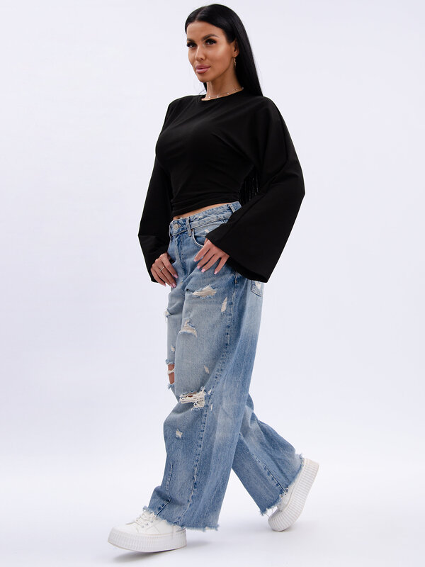 Malina Лонгслив 588180 1005ч чёрный