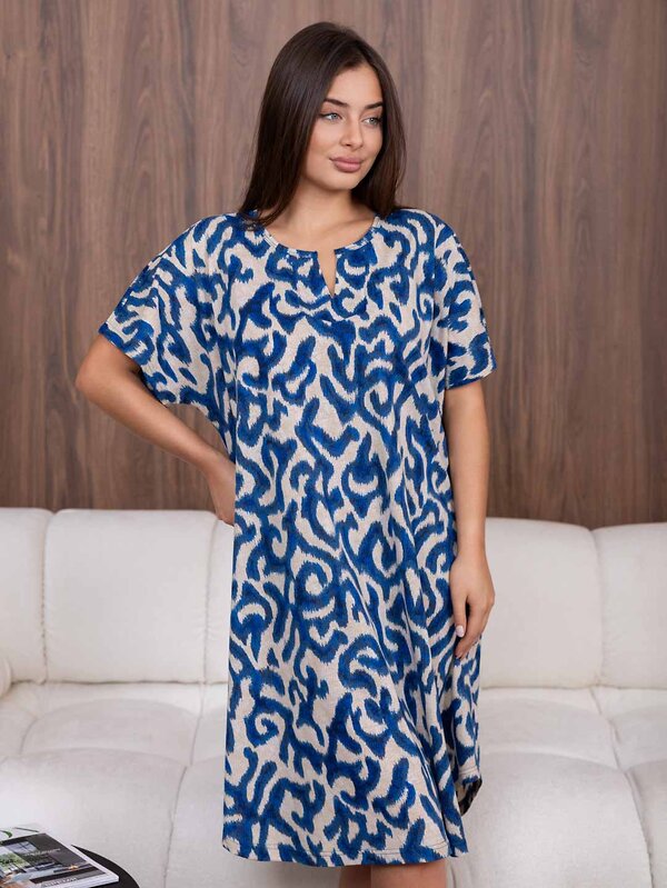 Текс-плюс Платье 588183 00-00247477 Синий